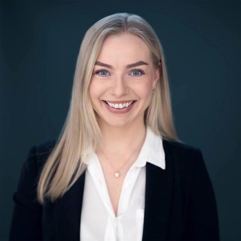 Portrett av eiendomsmegler Silje Marie Johansen