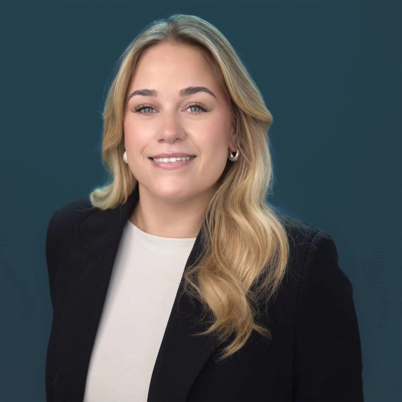 Portrett av eiendomsmeglerfullmektig Marthe Haavaldsen