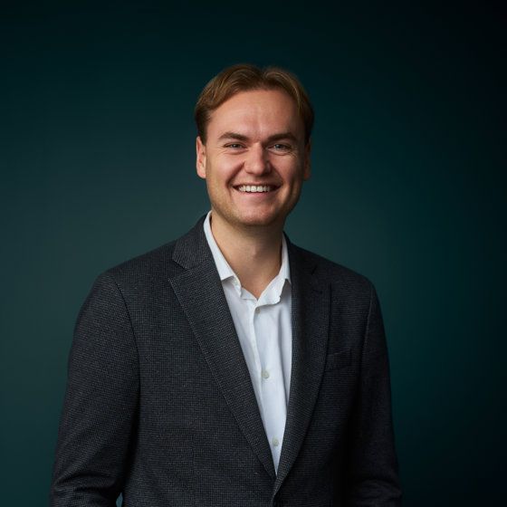 Portrett av eiendomsmegler Even Johnsen