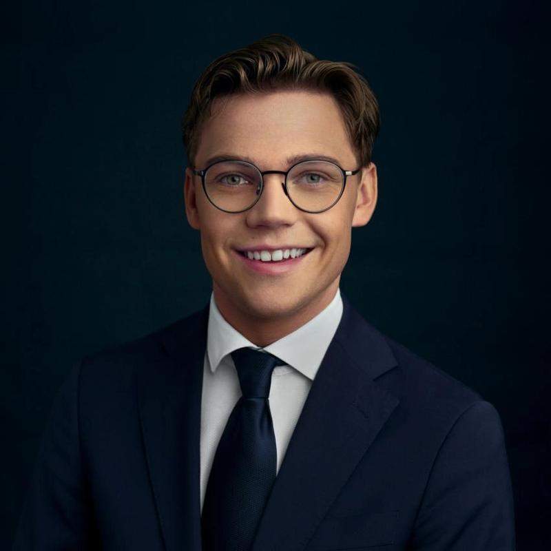 Portrett av eiendomsmegler Endre Moe