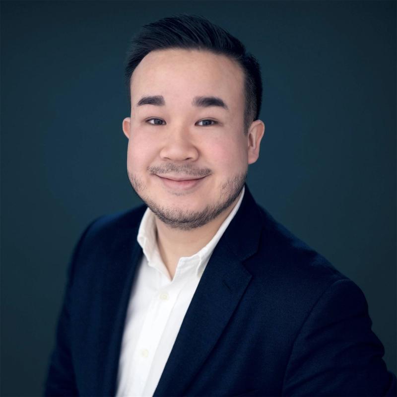 Portrett av eiendomsmegler Kenny Nguyen