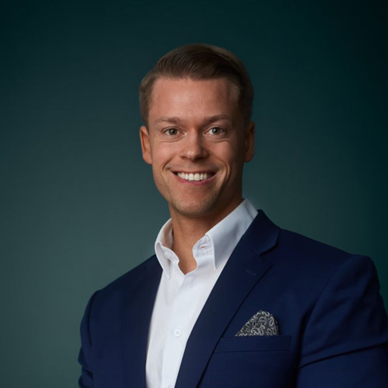 Portrett av eiendomsmegler Jørn Marius Evensen
