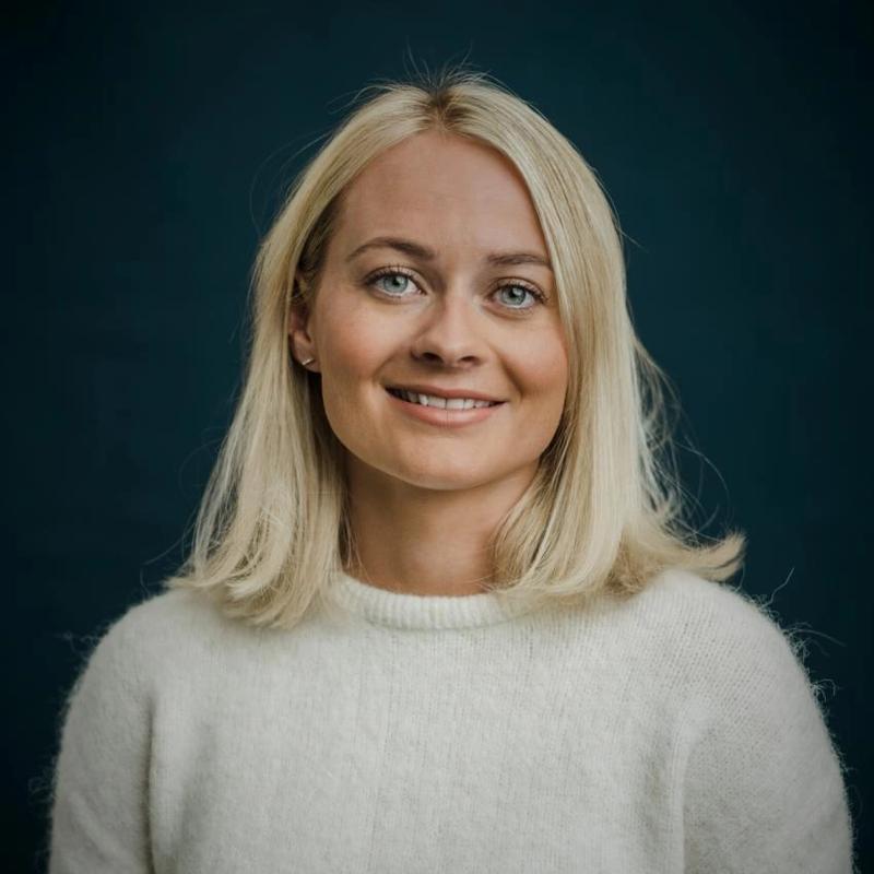 Portrett av eiendomsmegler Sandra Nilssen