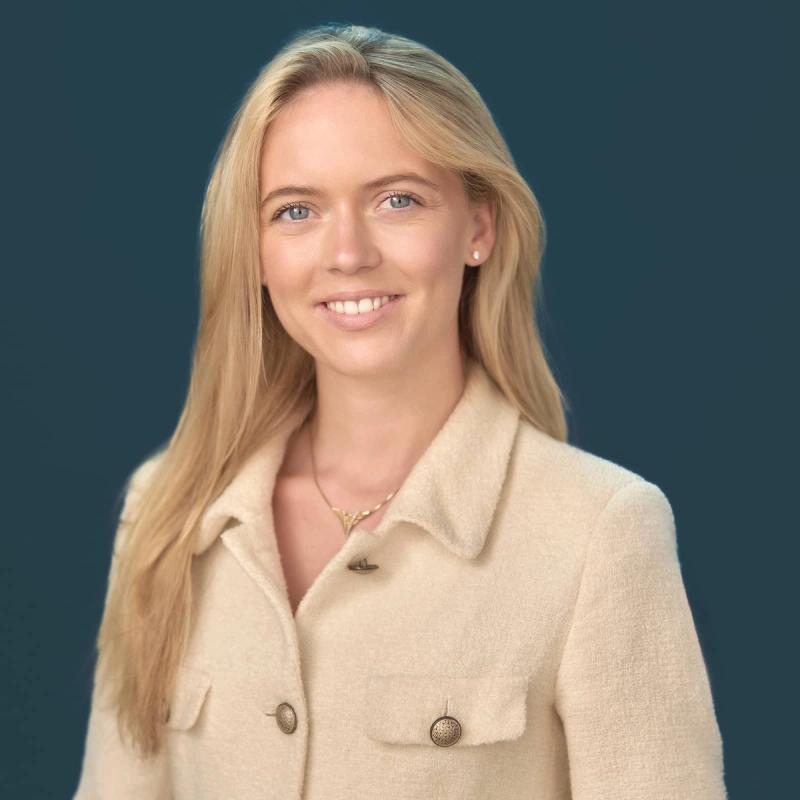 Portrett av eiendomsmegler Louise Cathrine Ilebekk Laheld
