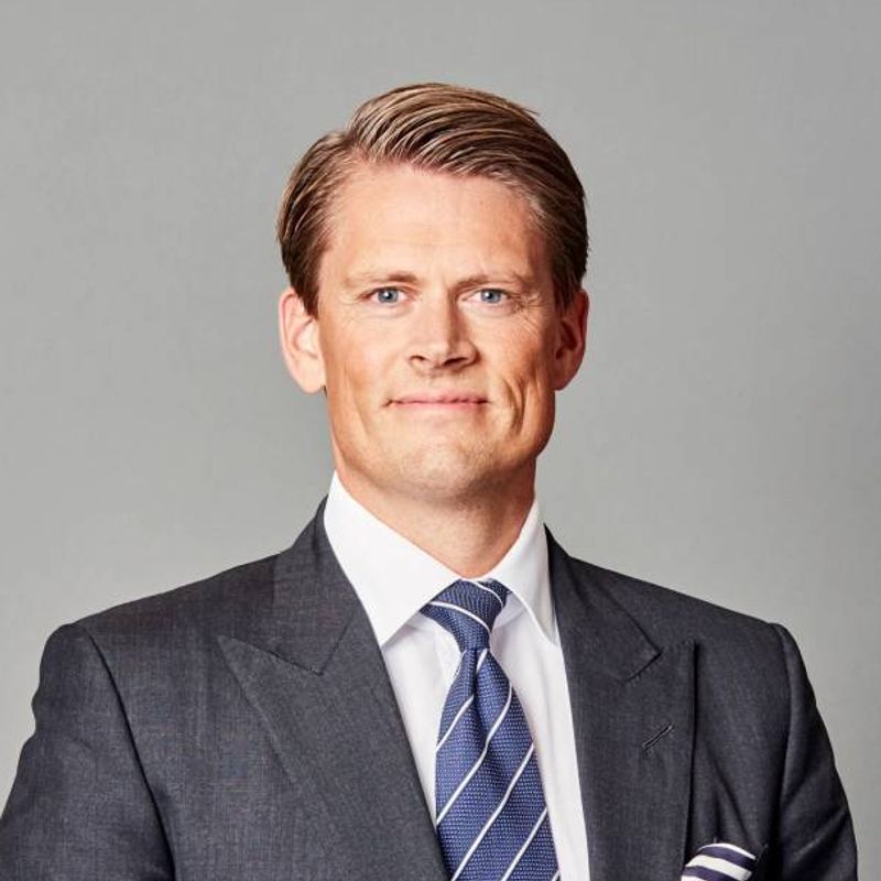 Portrett av eiendomsmegler Knut Dahl