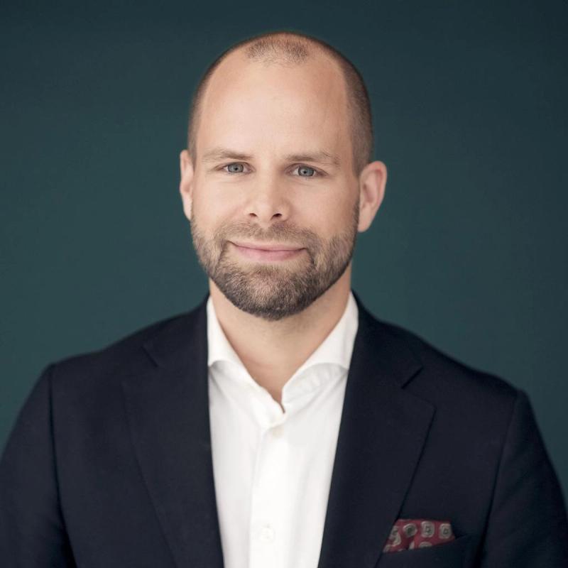 Portrett av eiendomsmegler Marius Kristoffersen