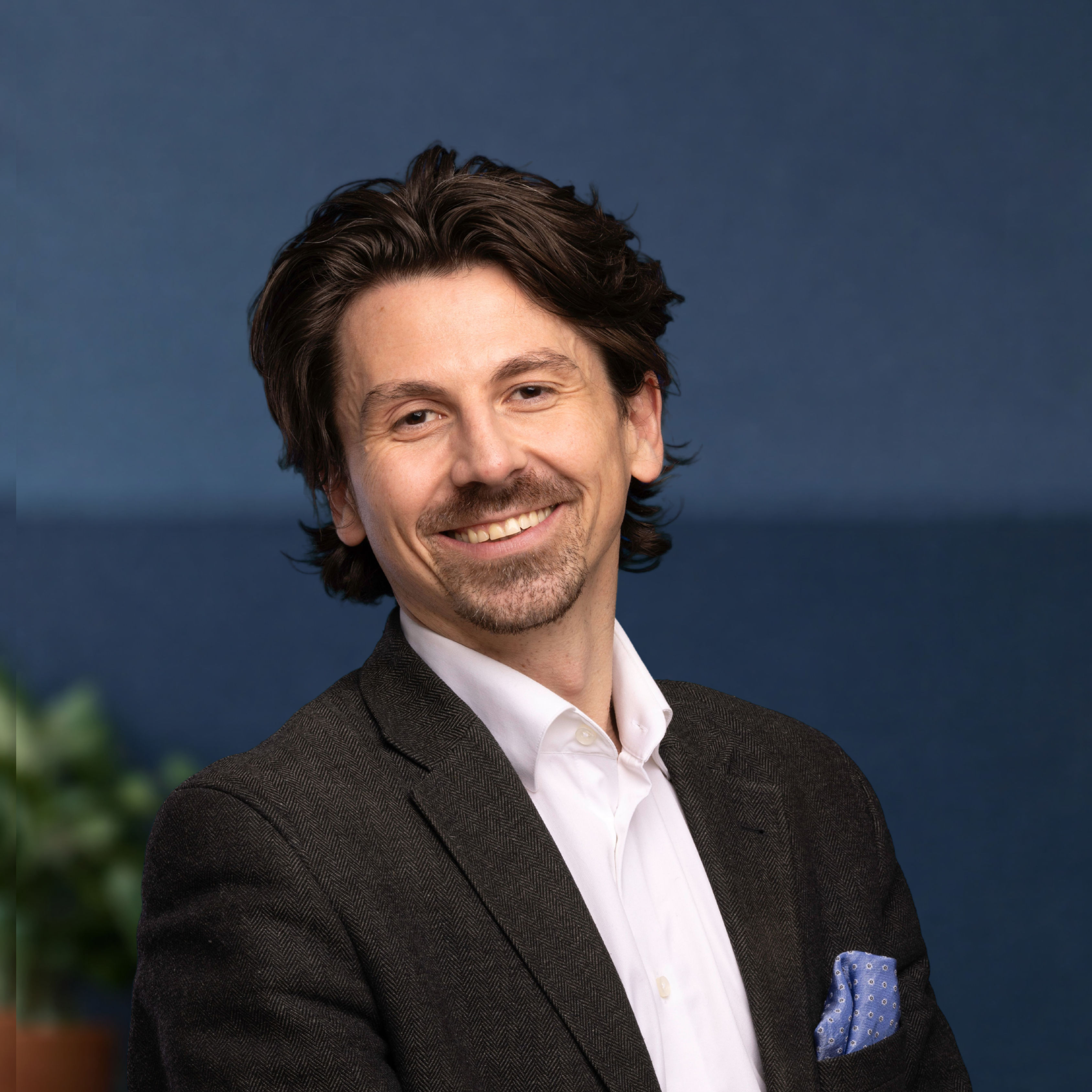 Portrett av eiendomsmegler Michael Johansen