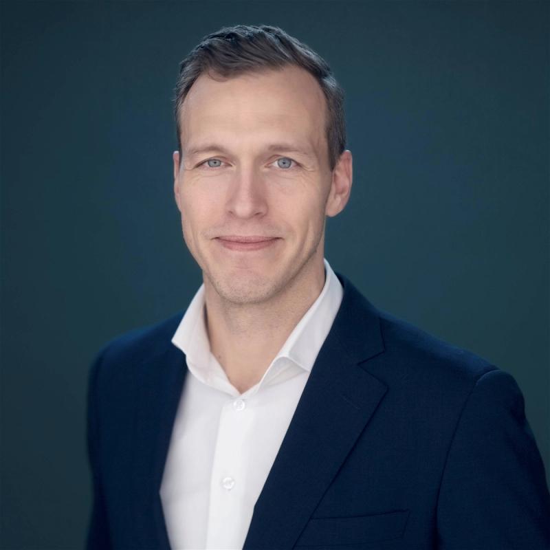 Portrett av eiendomsmegler Vegard Eidså Andersen