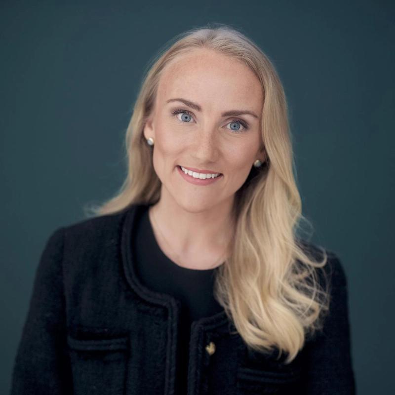 Portrett av eiendomsmegler Marthe Skabo