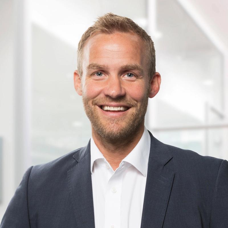 Portrett av eiendomsmegler Frode Bjørnevik