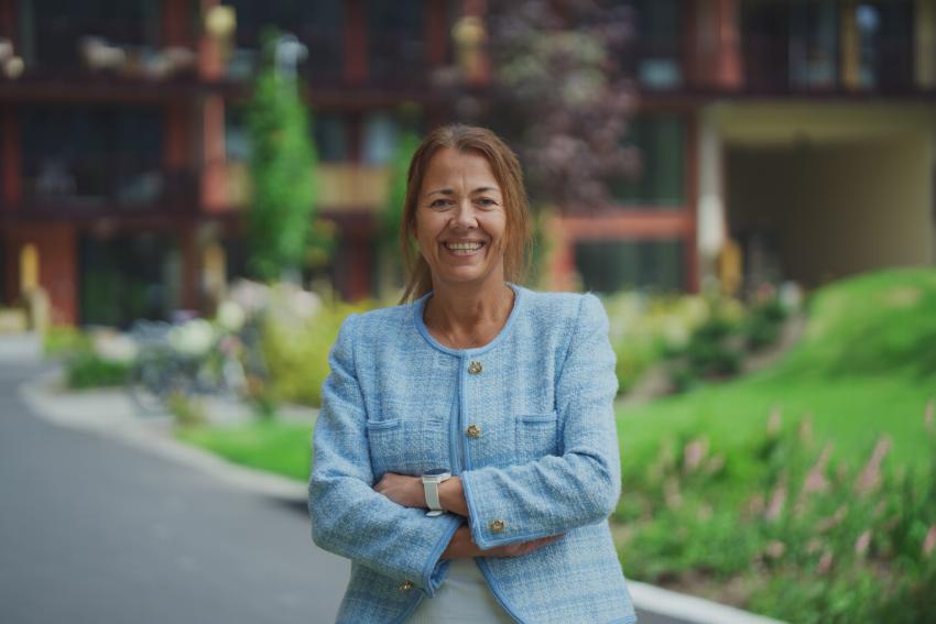 Portrett av eiendomsmegler Mona Pedersen