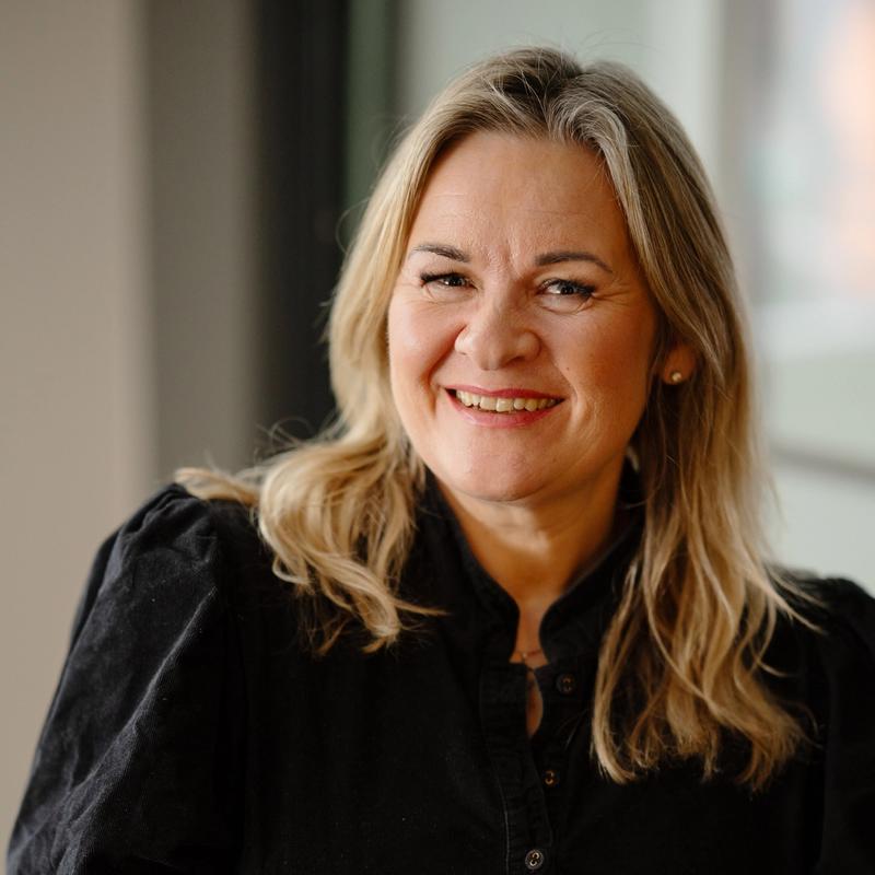 Portrett av eiendomsmegler Monica V. Aronsen