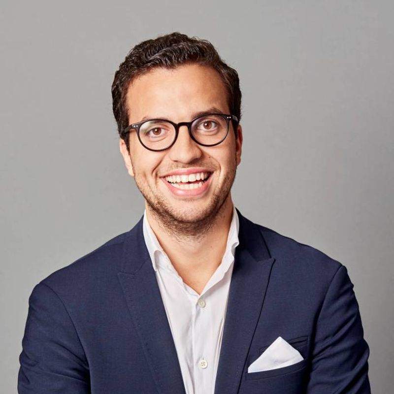 Portrett av eiendomsmegler Marcus Blohm