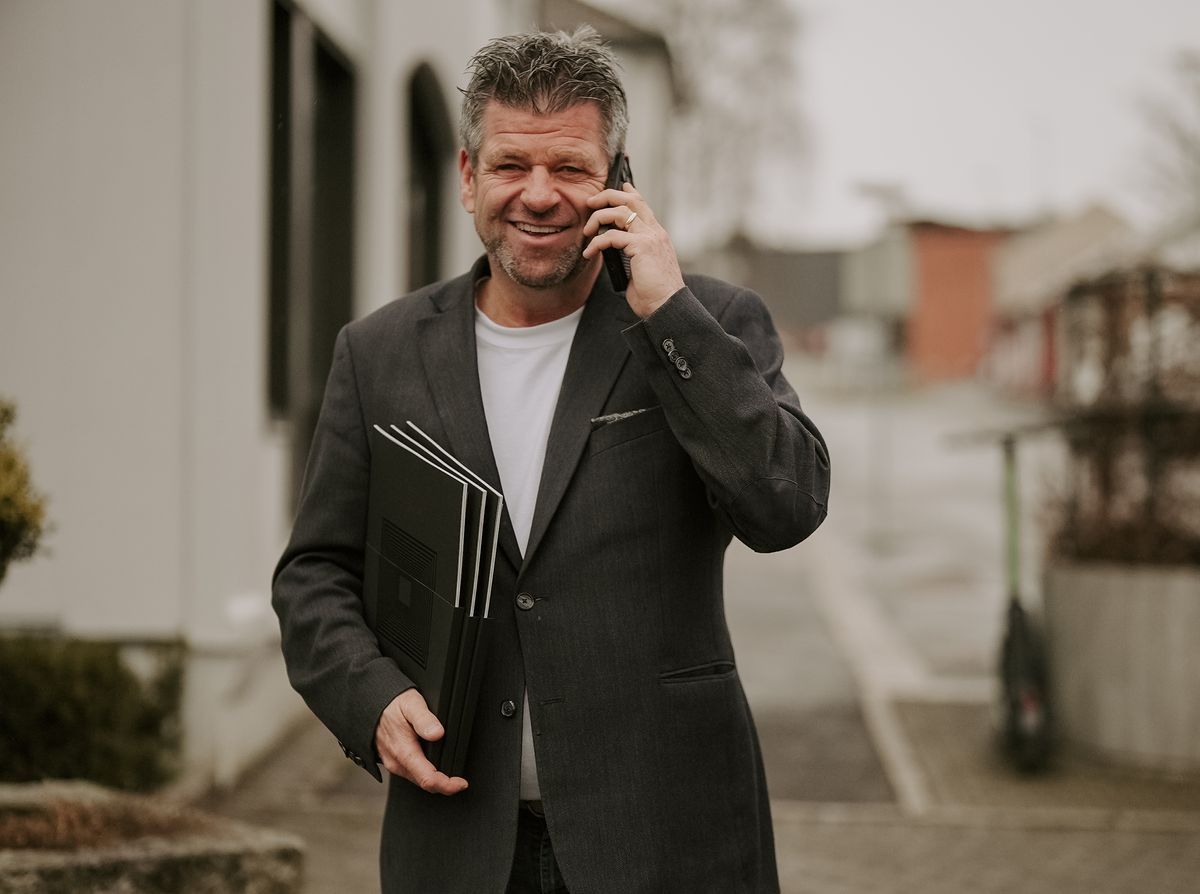 Portrett av eiendomsmegler Eirik Reinnel
