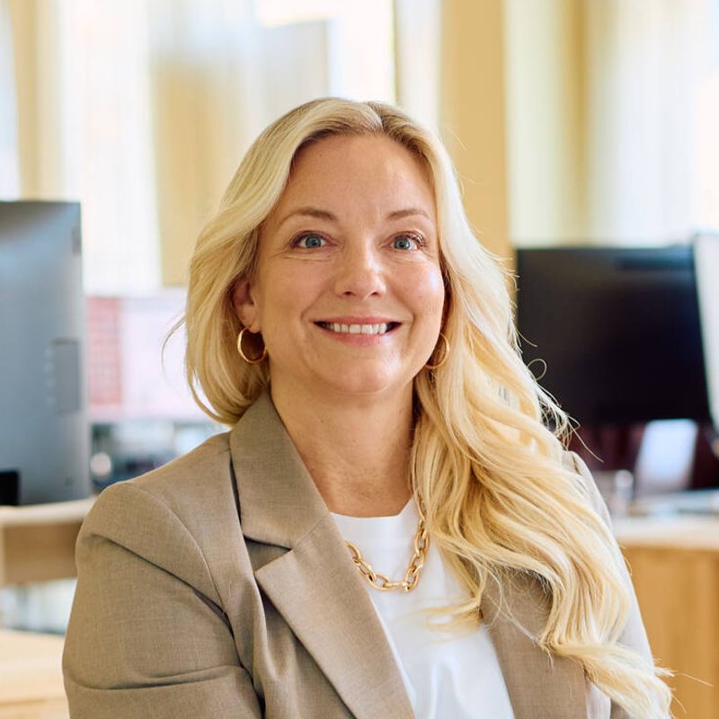Portrett av eiendomsmegler Monica Frøseth