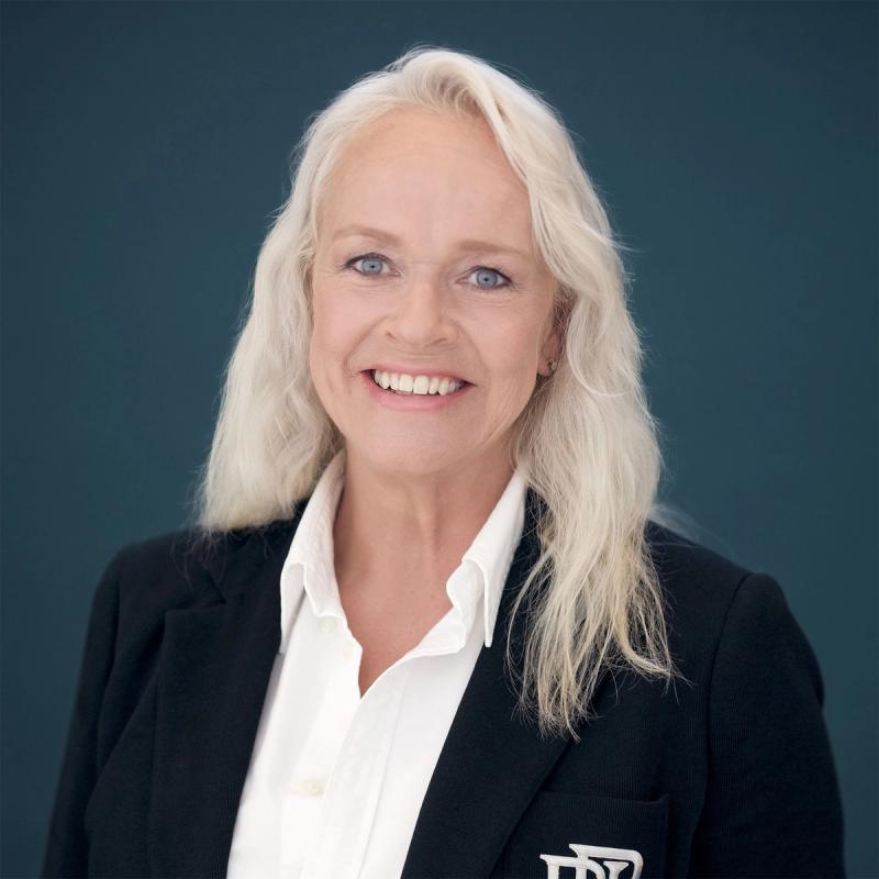Portrett av eiendomsmegler Cecilie Bruun Smidt