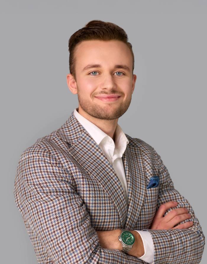 Portrett av eiendomsmeglerfullmektig Even Vik