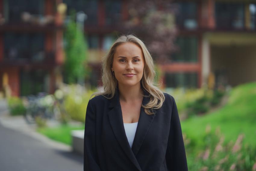 Portrett av eiendomsmeglerfullmektig Mari Halvorsen Ranje