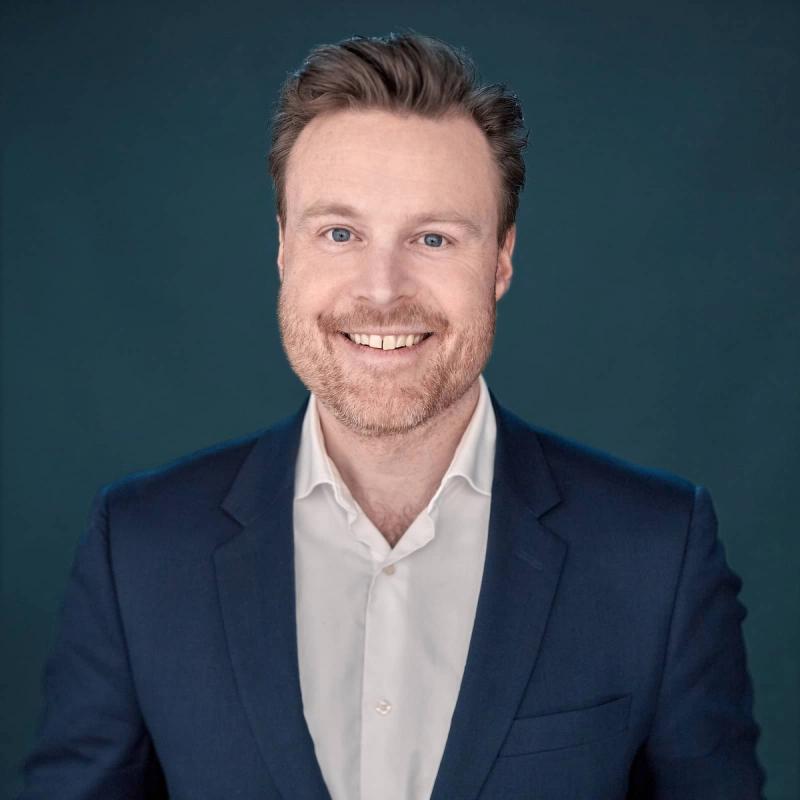 Portrett av eiendomsmegler Joakim Swartling
