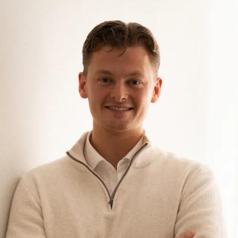 Portrett av eiendomsmegler Andreas Motzfeldt Raasok