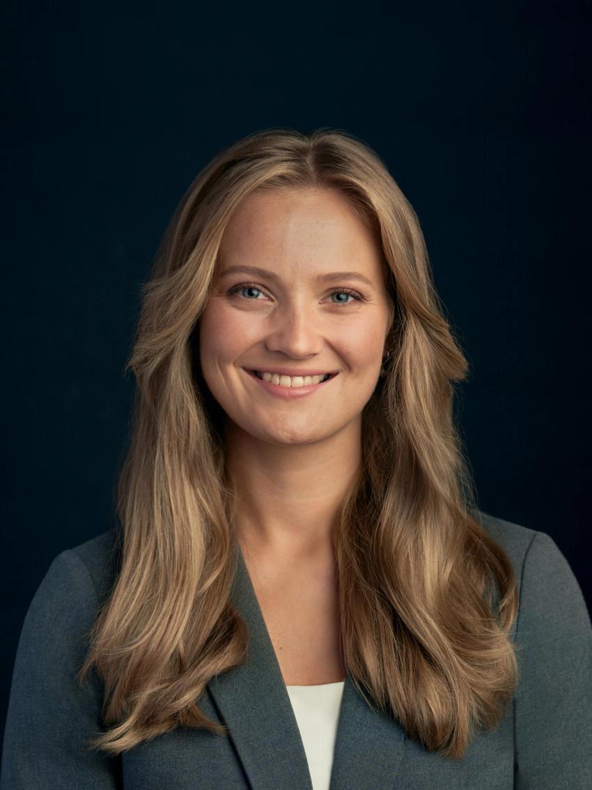 Portrett av eiendomsmegler Ida Brekke Engesveen