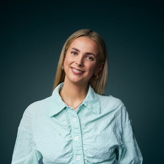 Portrett av eiendomsmegler Celine Bjerkan Bråthen