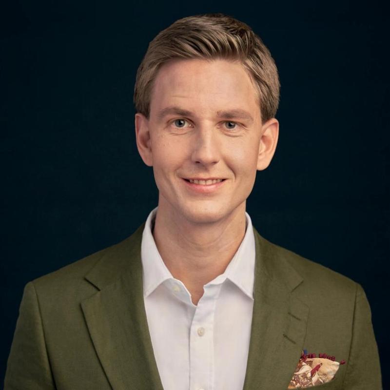 Portrett av eiendomsmegler Sebastian Andresen