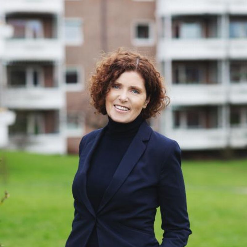 Portrett av eiendomsmegler Vibeke R. Spinnangr