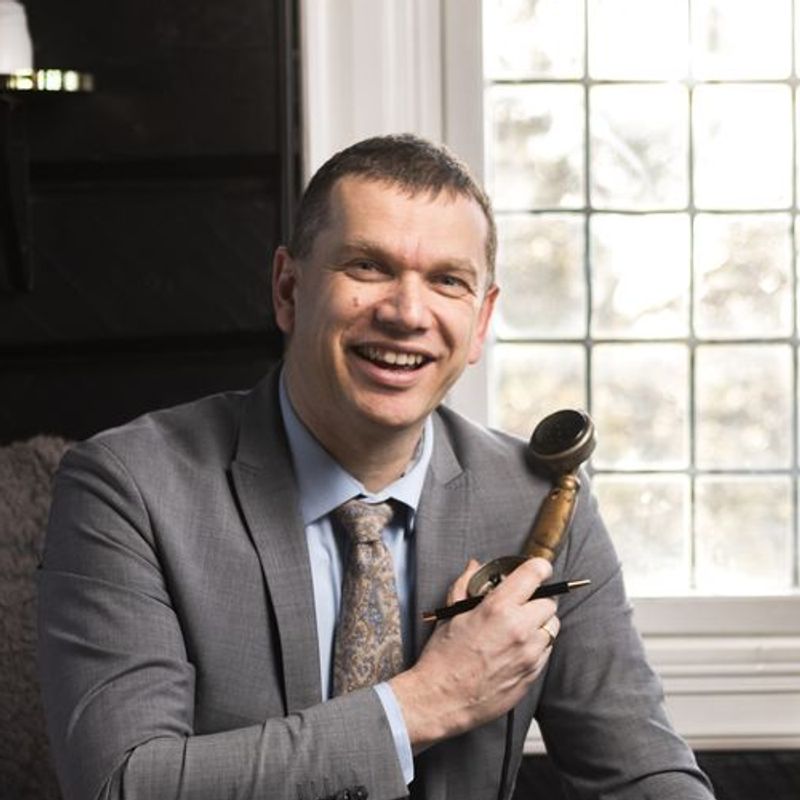 Portrett av eiendomsmegler Ole Eirik Thunshelle