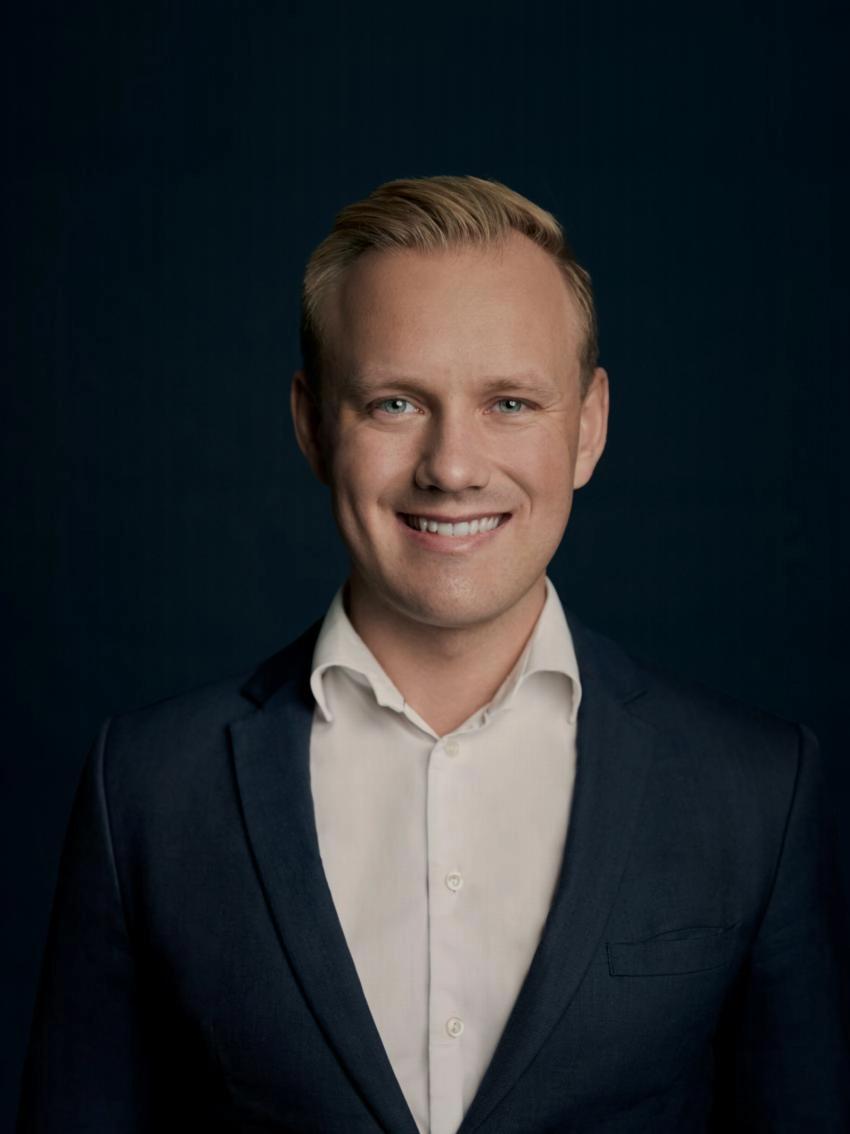 Portrett av eiendomsmegler Jan Gunnar Grunden
