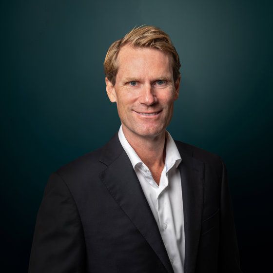 Portrett av eiendomsmegler Christian Jacobsen