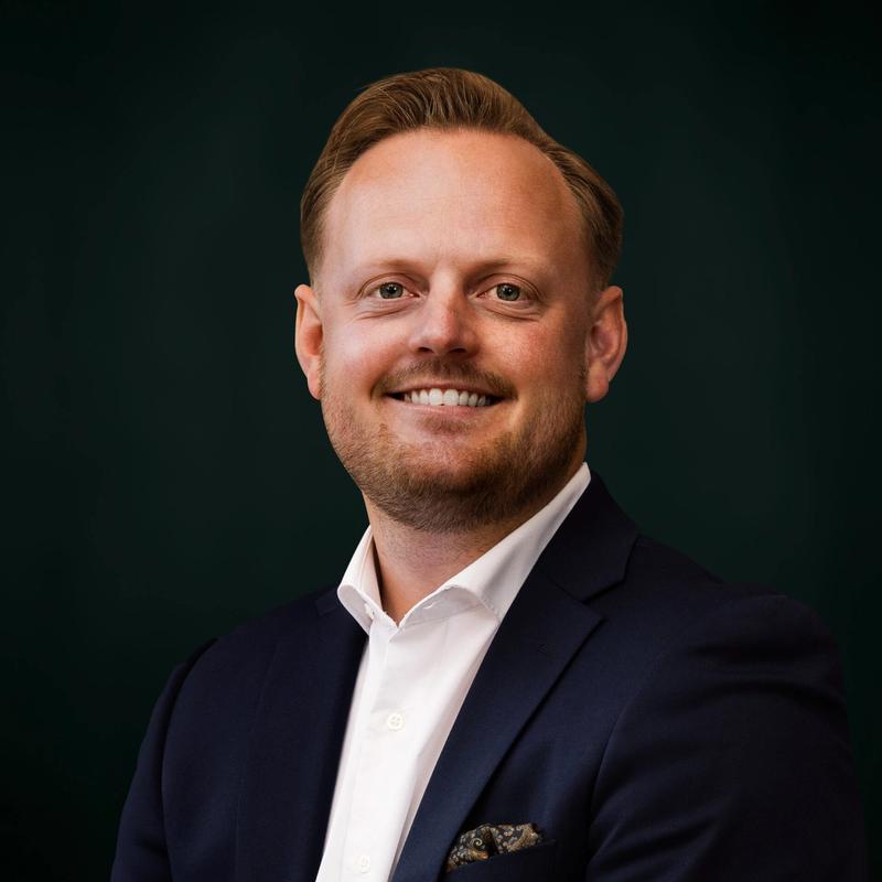Portrett av eiendomsmegler Mats Måleng