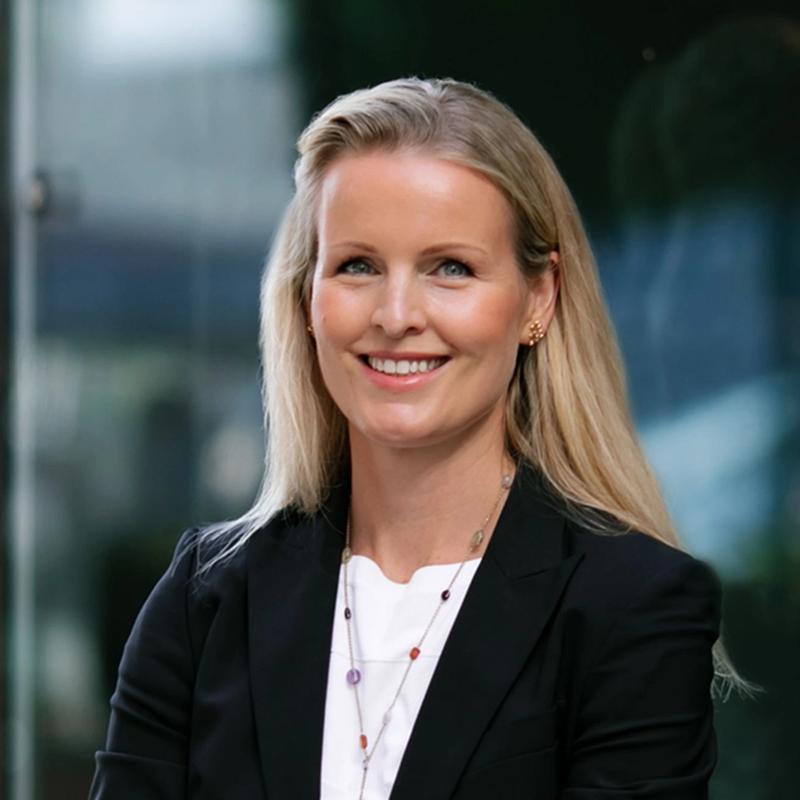 Portrett av eiendomsmegler Linda Klokk