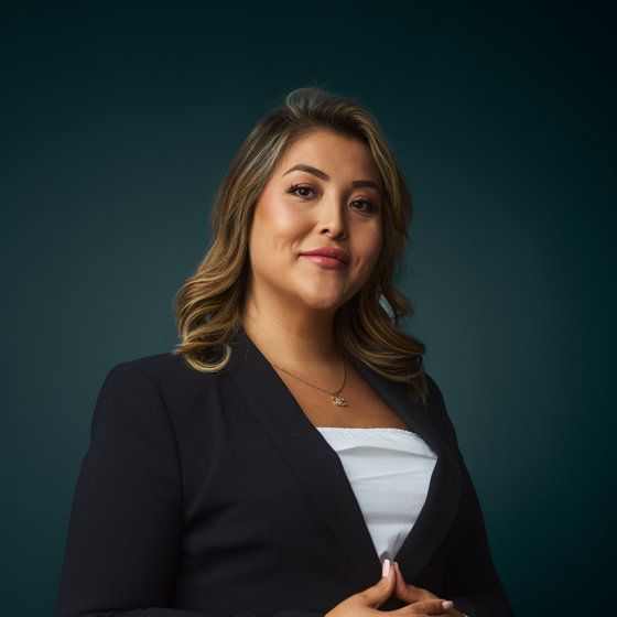 Portrett av eiendomsmegler Zarine Lopez Mirzad