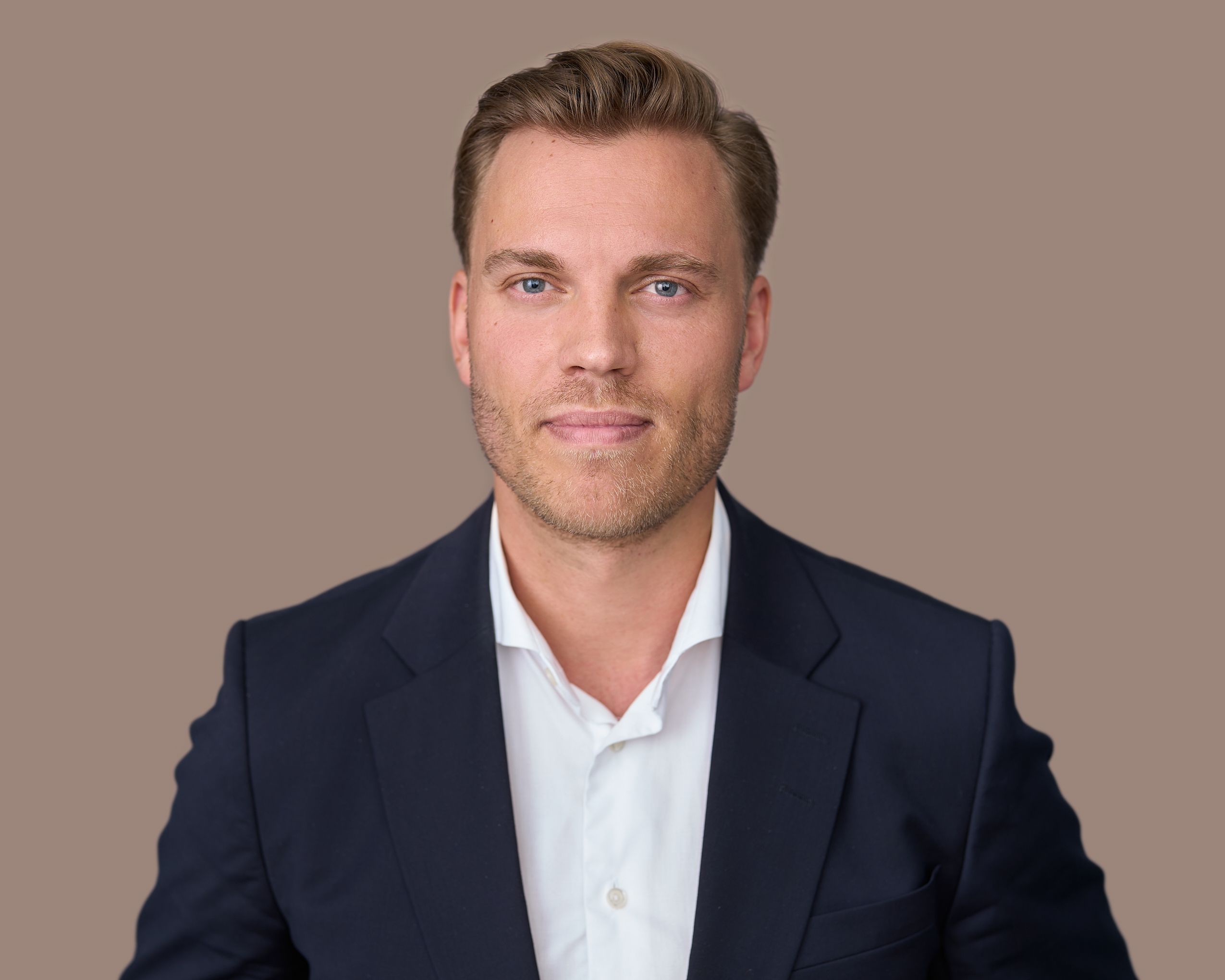Portrett av eiendomsmegler Jørgen Traran Åkerland