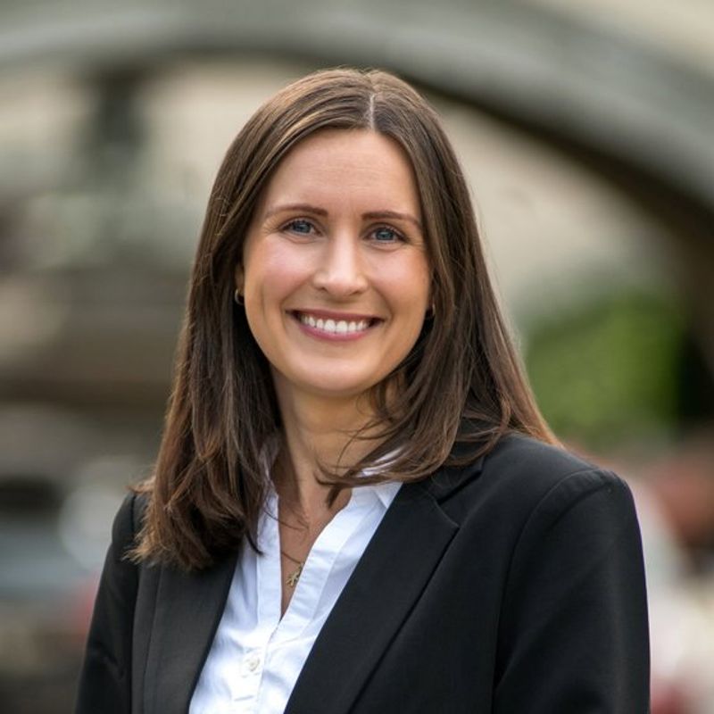 Portrett av eiendomsmegler Laila Therese Kleivdal Huitfeldt