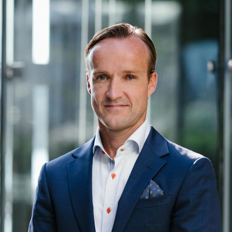 Portrett av eiendomsmegler Mikael Bolling