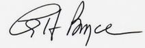 Signature of Gregory H. Boyce