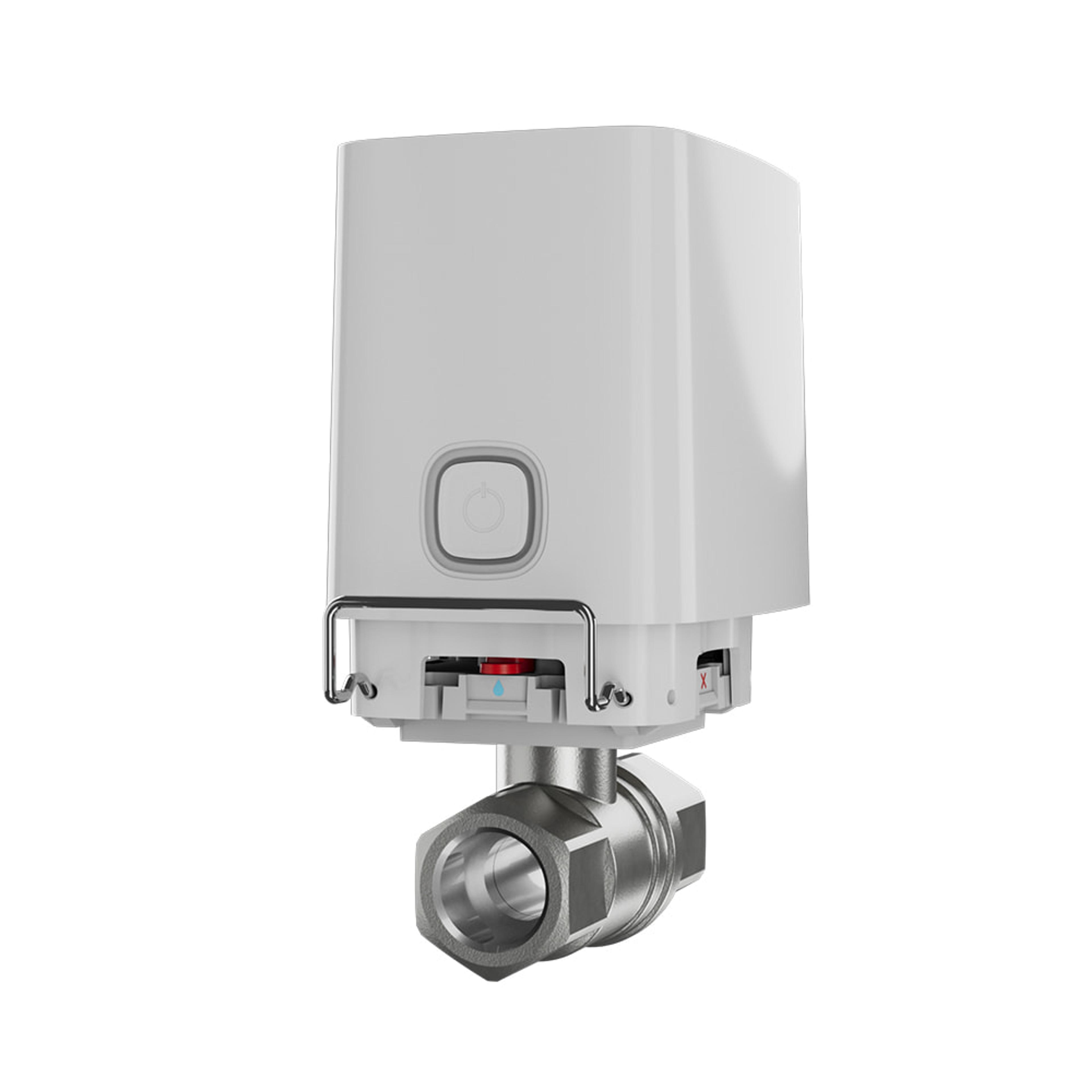 Ajax WaterStop 3/4″ (DN 20) – моторизований кран перекриття води – білий