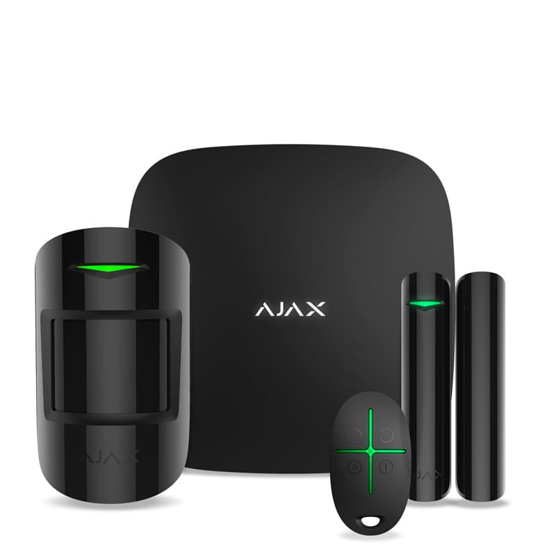 Ajax StarterKit – Комплект бездротової GSM-сигналізації – чорний