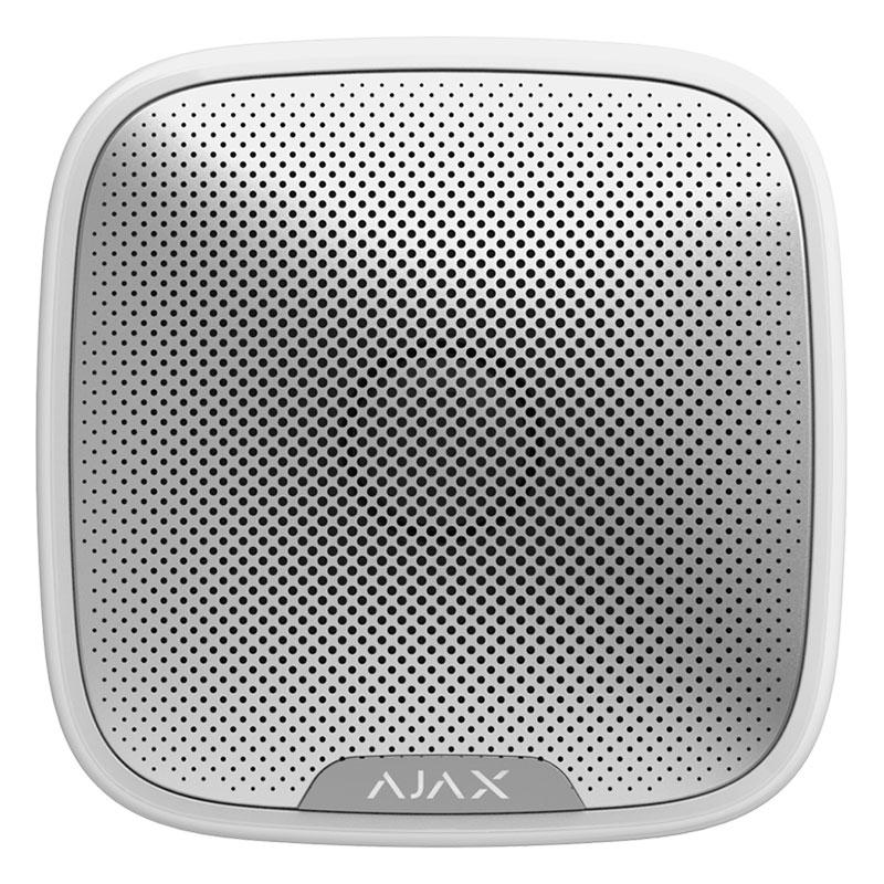 Ajax StreetSiren – бездротова вулична сирена – білий