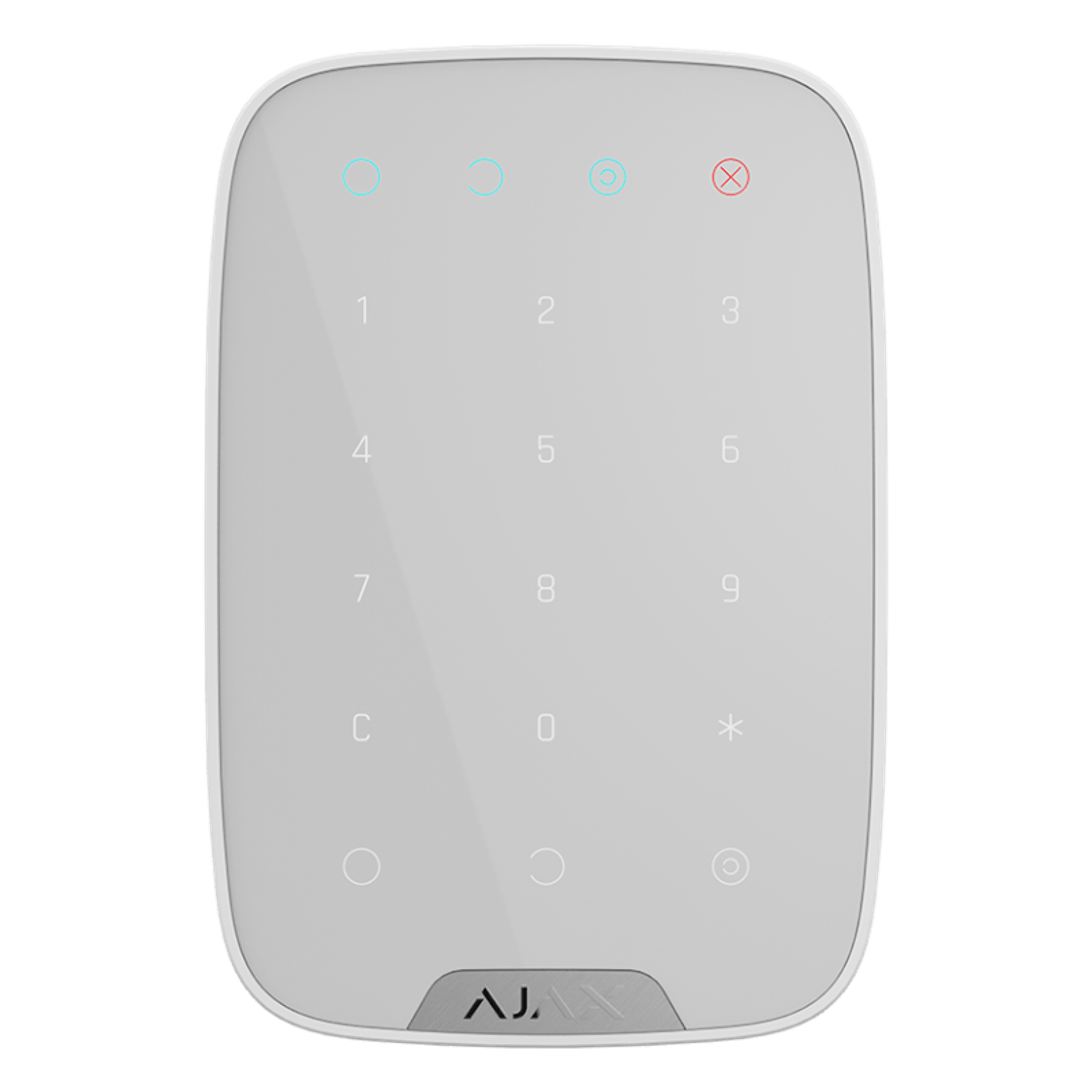 Ajax KeyPad – бездротова клавіатура – білий