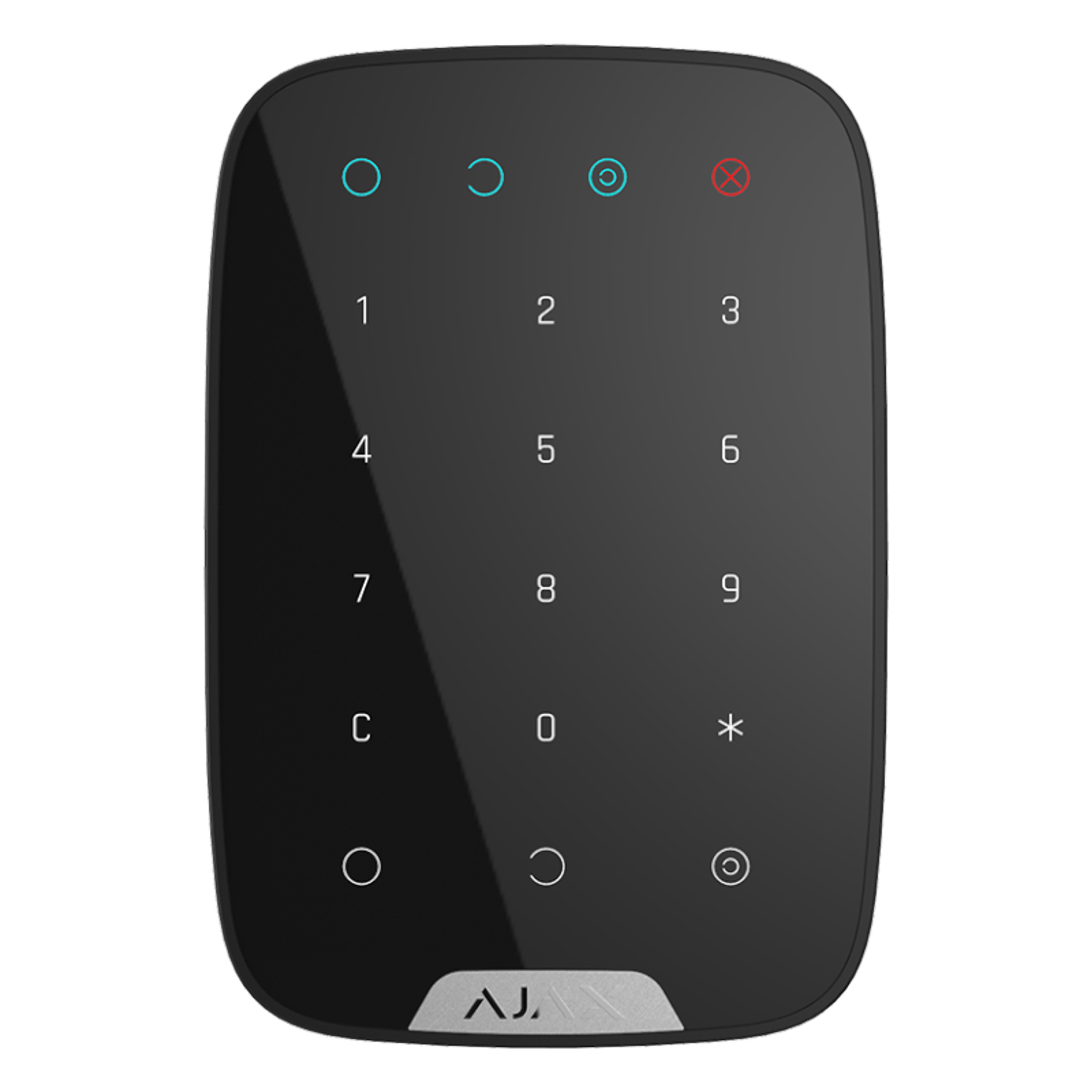 Ajax KeyPad – бездротова клавіатура – чорний