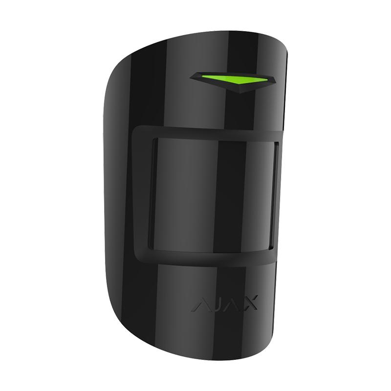 Ajax MotionProtect Plus – PIR + мікрохвильовий датчик – чорний