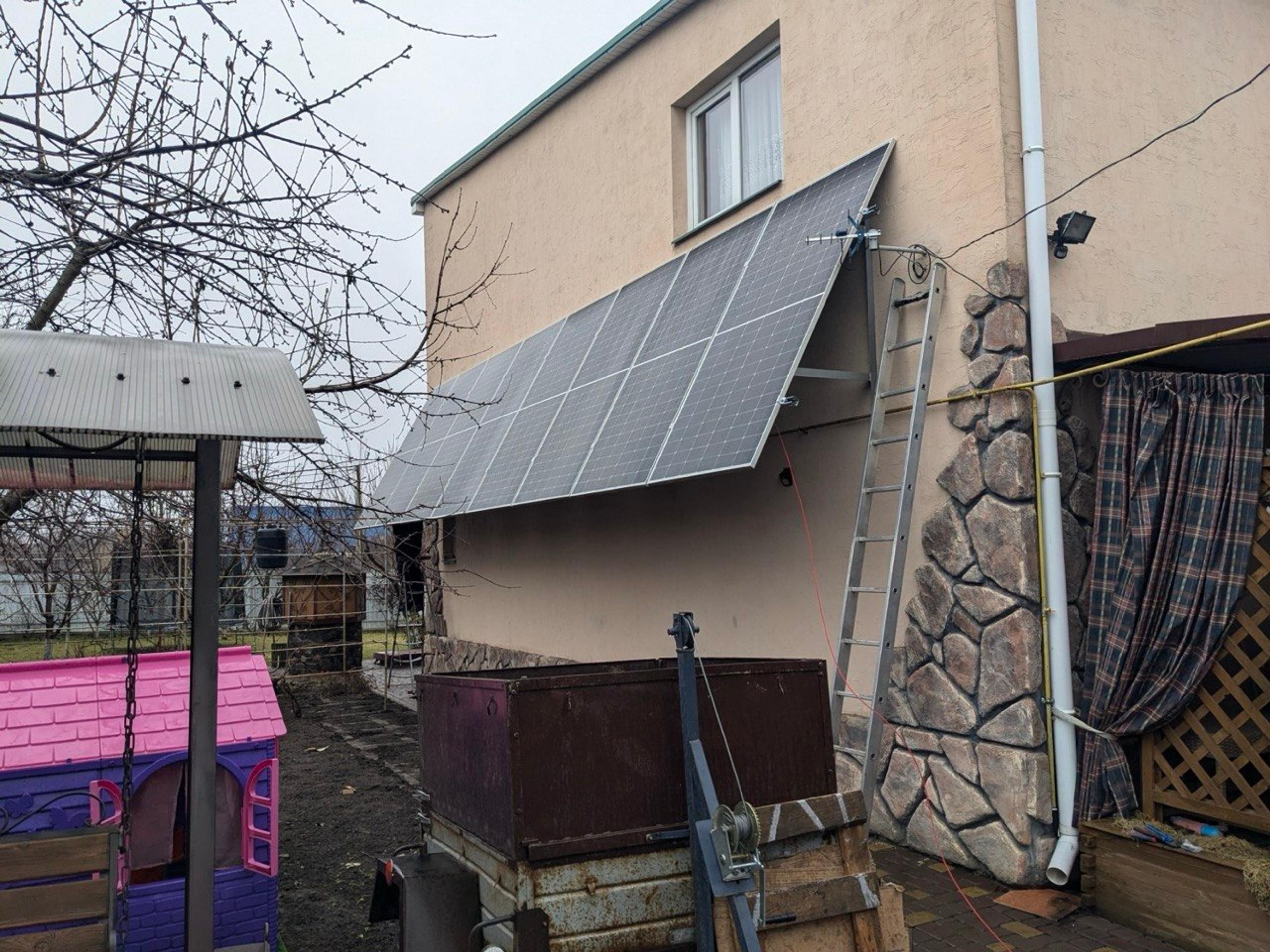 СЕС 5 кВт на дачному будинку