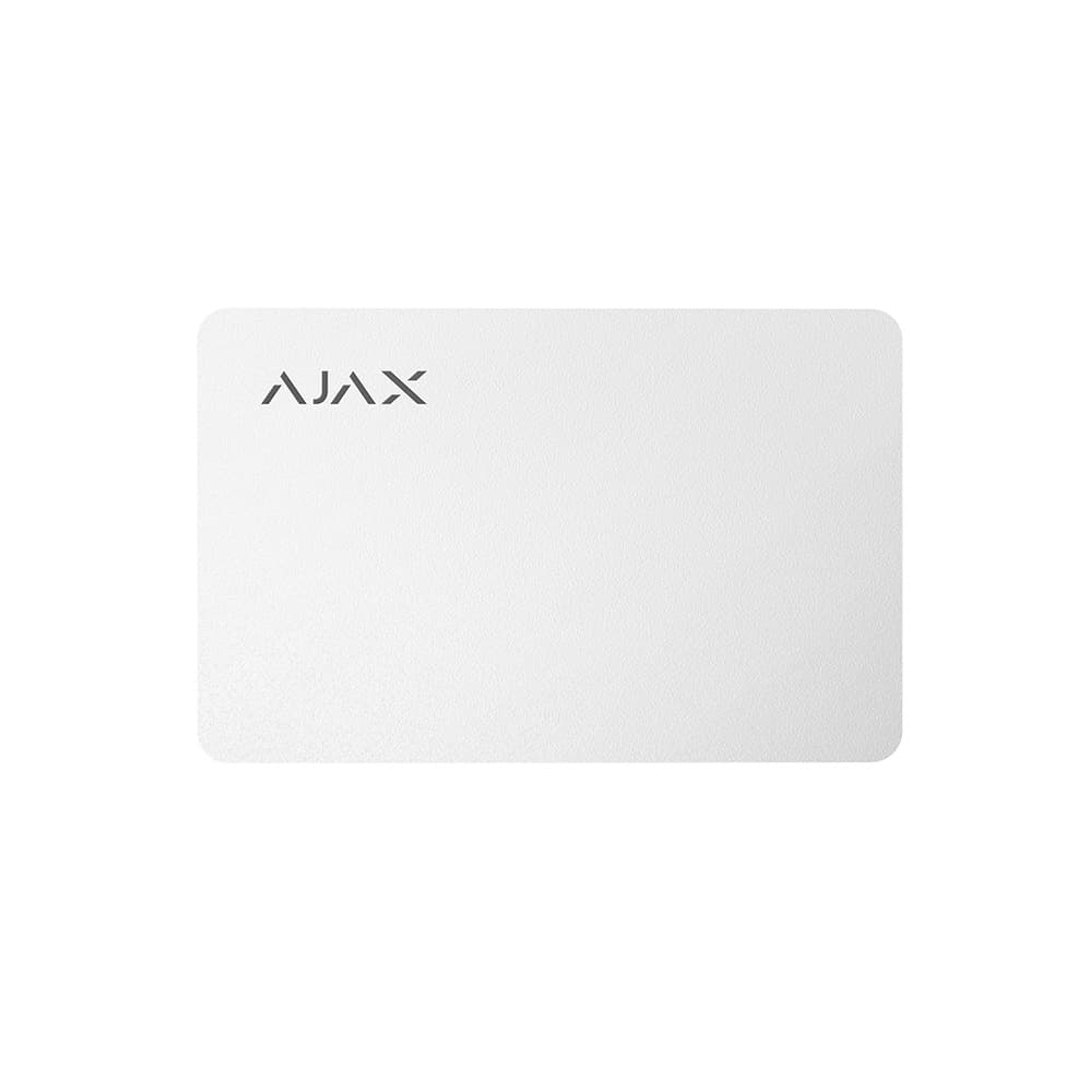 Ajax Pass – безконтактна картка DESFire – білий