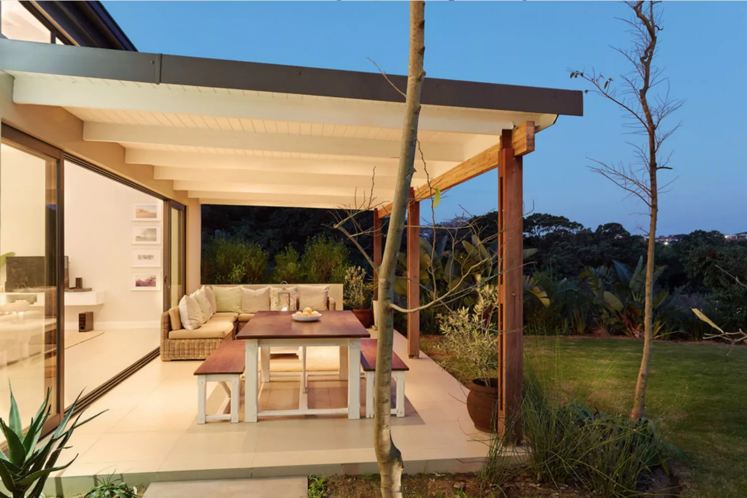 Built in pitched