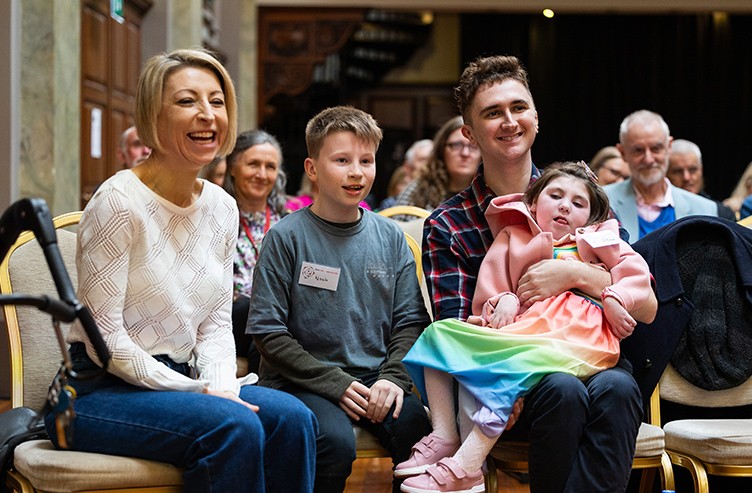 Patient and public contributors attending an RCSI event