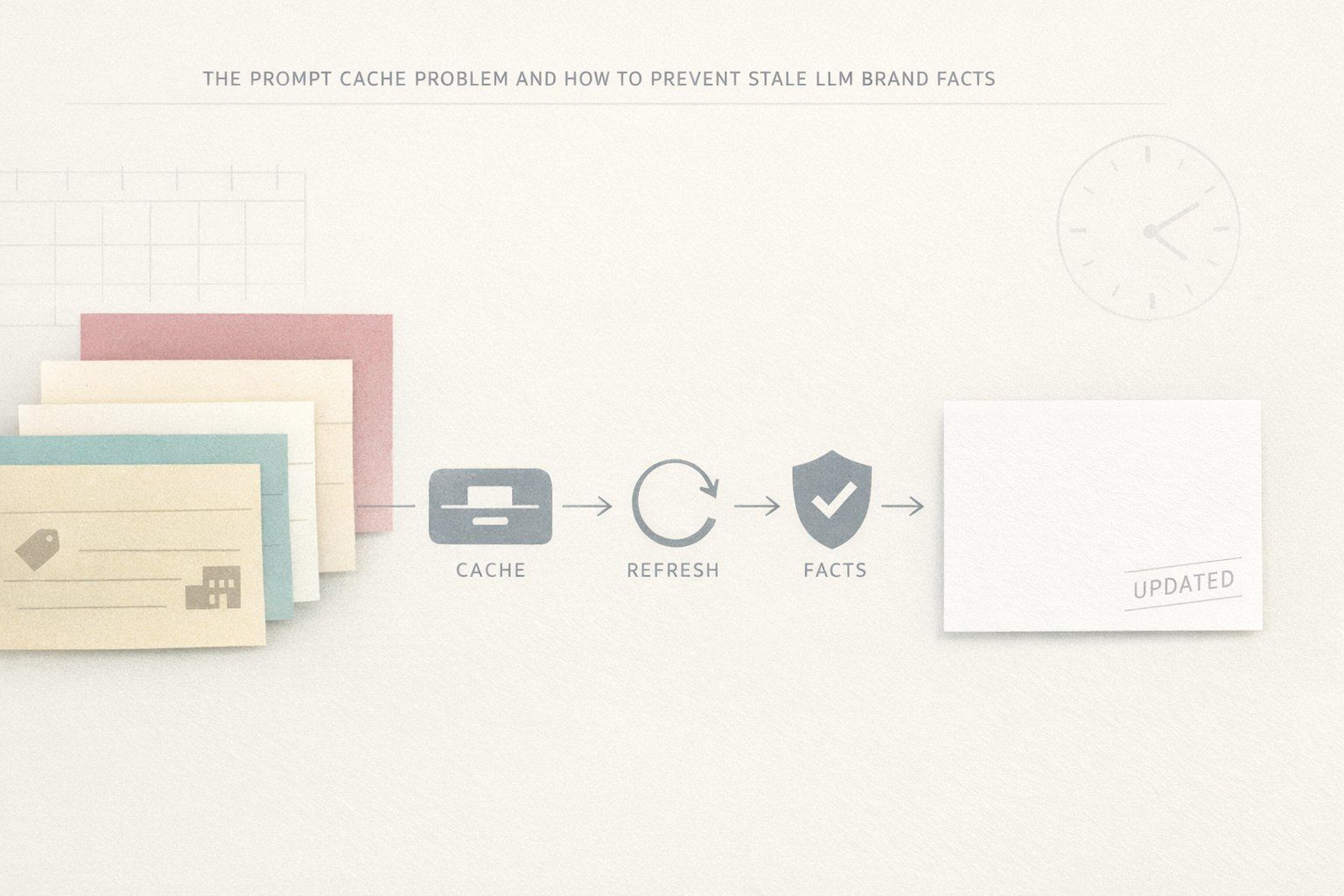 The Prompt Cache Problem and How to Prevent Stale LLM Brand Facts