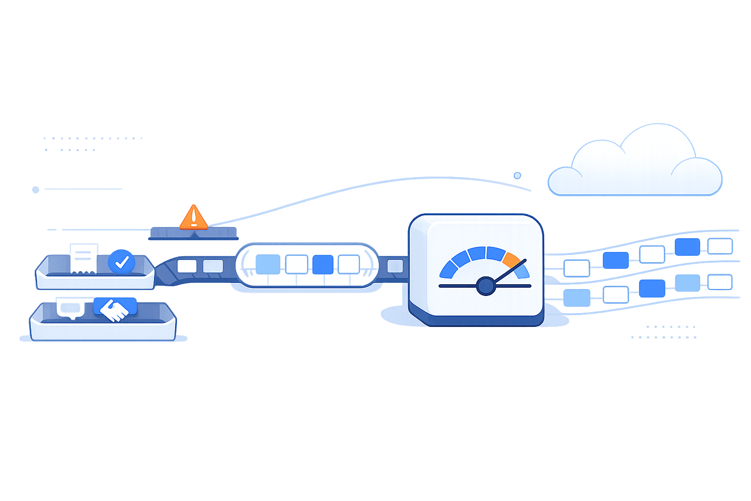 Warming up transactional and sales inboxes without open-but-no-reply throttling